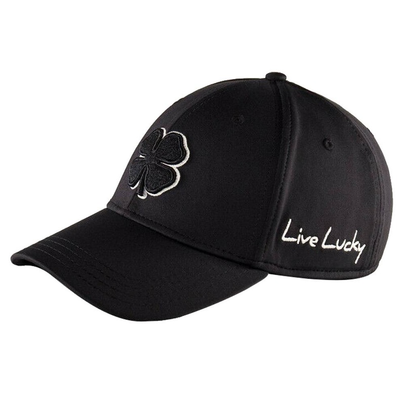 Black Clover Premium Clover 2 Golf Cap 2021 Black Small/Medium
