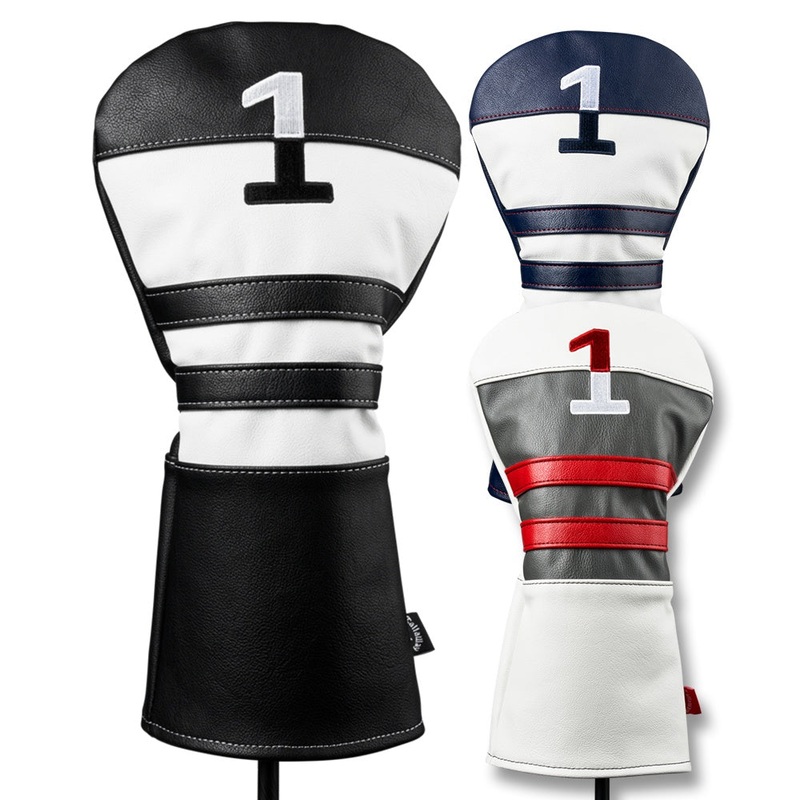 Callaway Vintage Headcover Driver Black/White