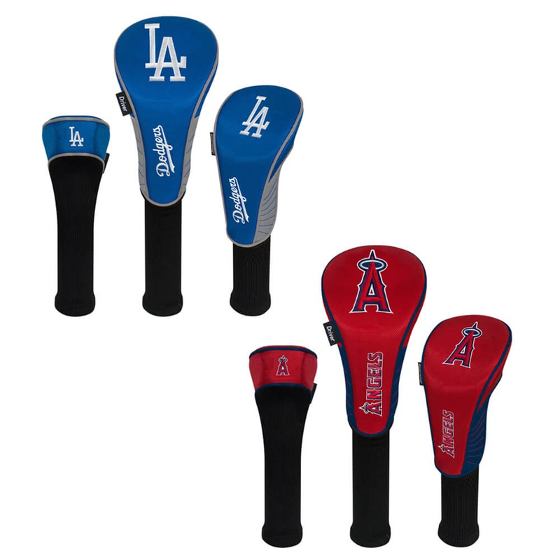 Team Effort MLB Set of Three Headcover Los Angeles Dodgers