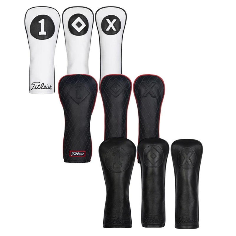 Titleist Leather Headcover Driver Jet Black