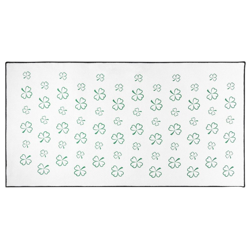 Titleist St. Patrick’s Microfiber Towel White/Green