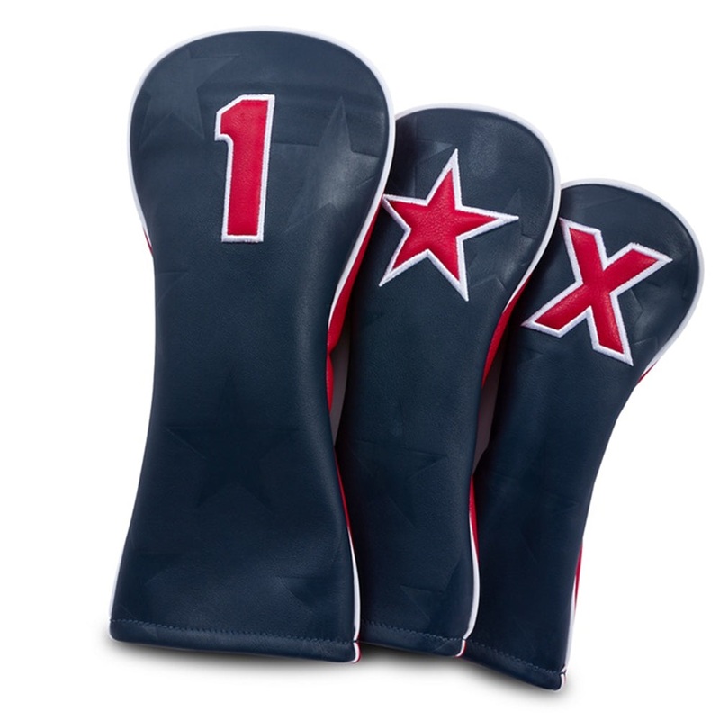 Titleist USA Flag Limited Headcover Driver Red/White/Blue