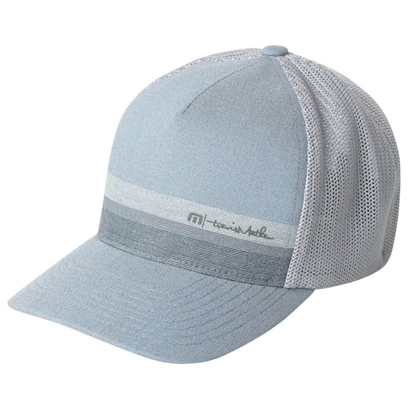 TravisMathew Far Far Away Golf Cap 2021 Heather Copen Blue Small/Medium