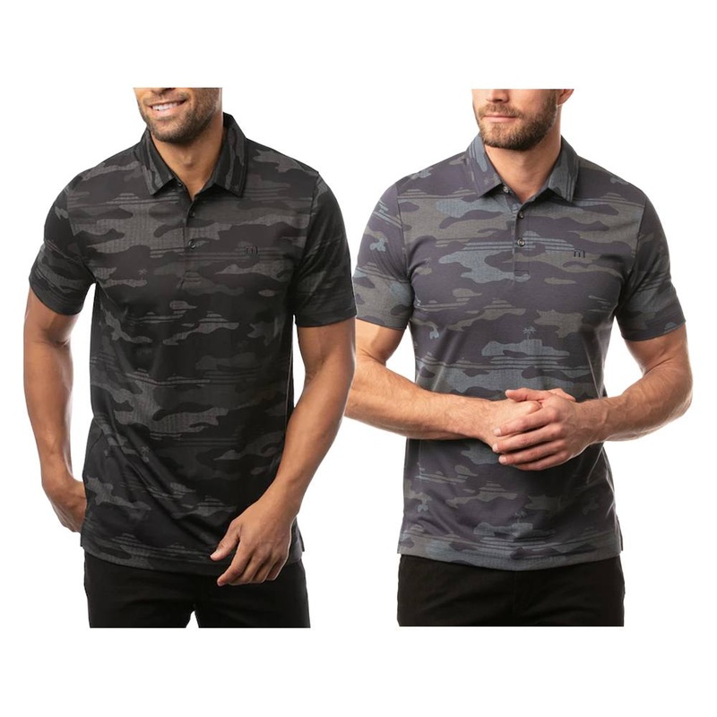 TravisMathew Nip In The Air Golf Polo 2021 Black Small