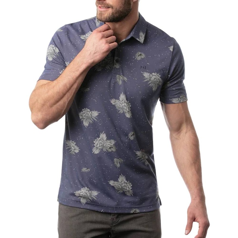 TravisMathew Polarized Golf Polo 2021 Nightshadow Small
