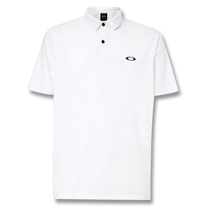Oakley Contender Stripe Golf Polo 2021 White Medium