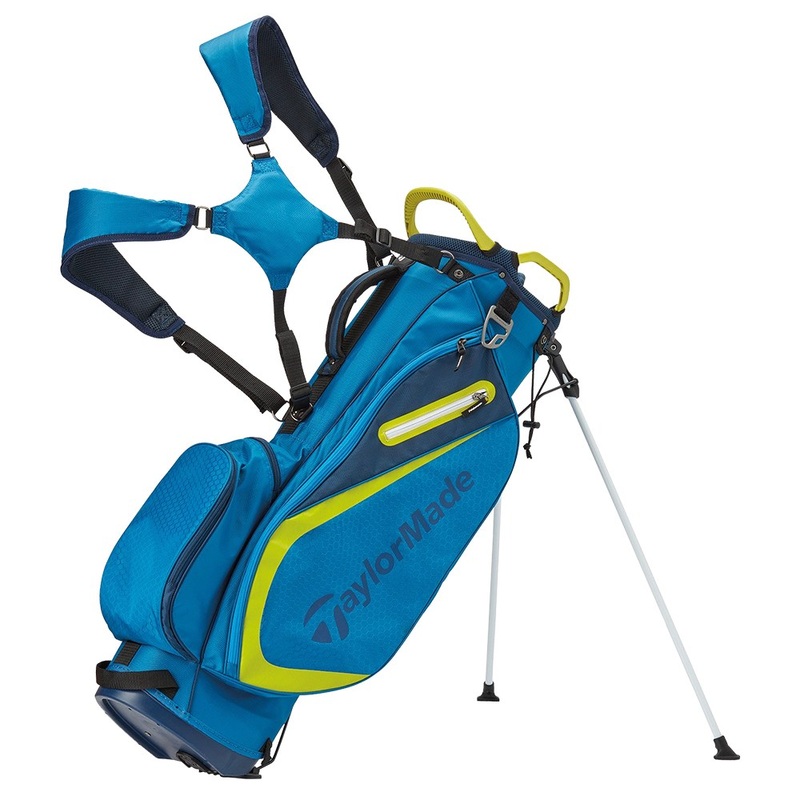 TaylorMade Select ST Stand Bag – 22 Blue/Navy/Lime Neon