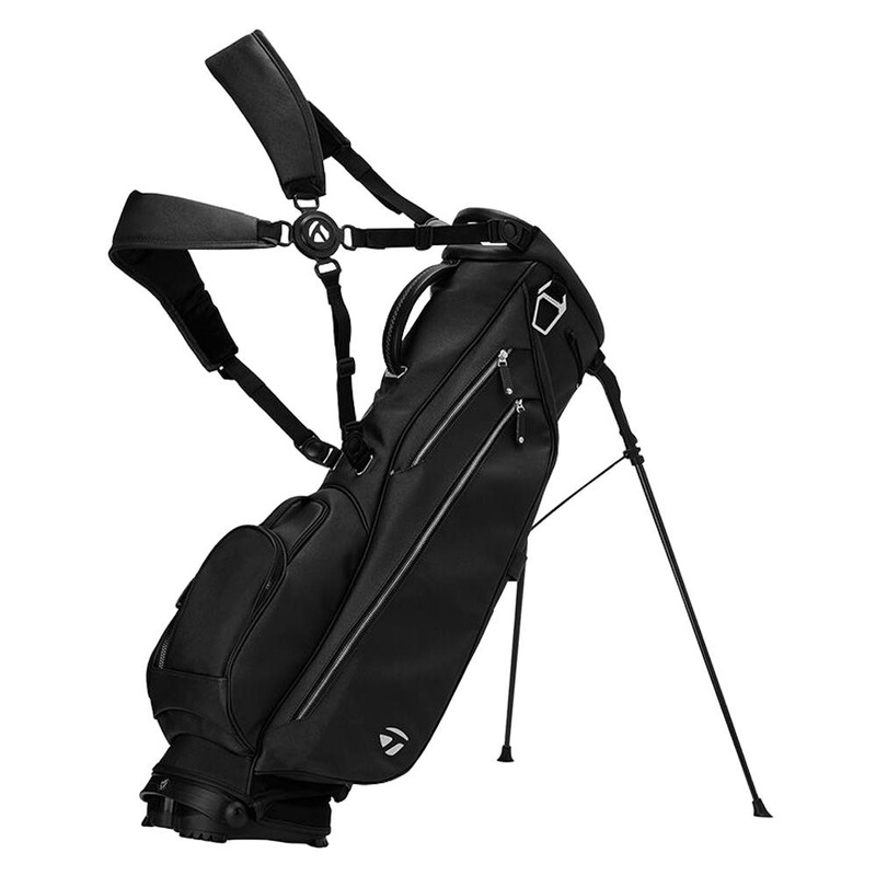 TaylorMade Vessel Lite Lux Premium Stand Bag – 22 Black