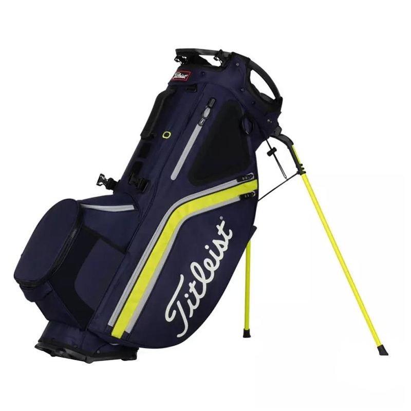 Titleist Hybrid 14 Stand Bag – 21 Navy/Citron/Gray
