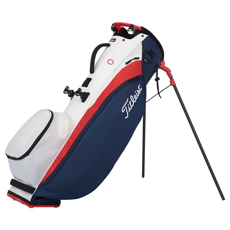 Titleist Players 4 Carbon S Stand Bag – 23 Women Navy/White/Red