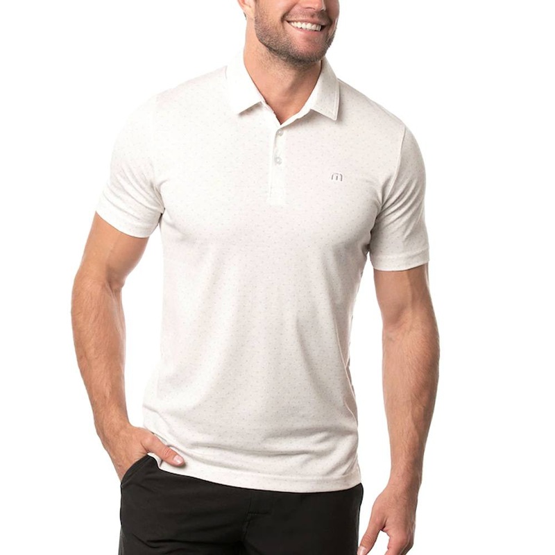 TravisMathew Turned Around Golf Polo 2022 Gardenia Small