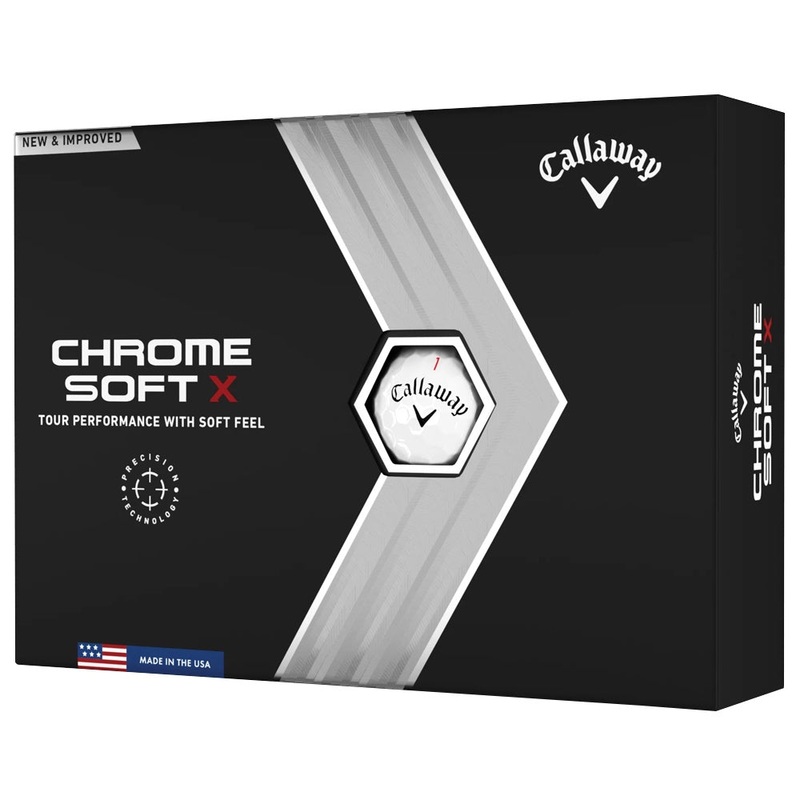 Callaway Chrome Soft X Golf Balls (Prior Generation) 1 Dozen White
