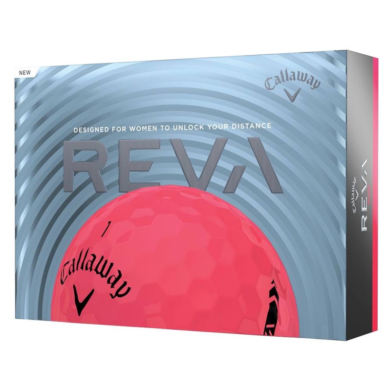 Callaway REVA Golf Balls (Prior Generation) Women 1 Dozen Pink