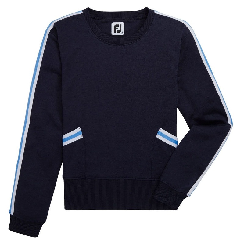 FootJoy Crewneck Golf Sweater 2022 Women Navy X-Small