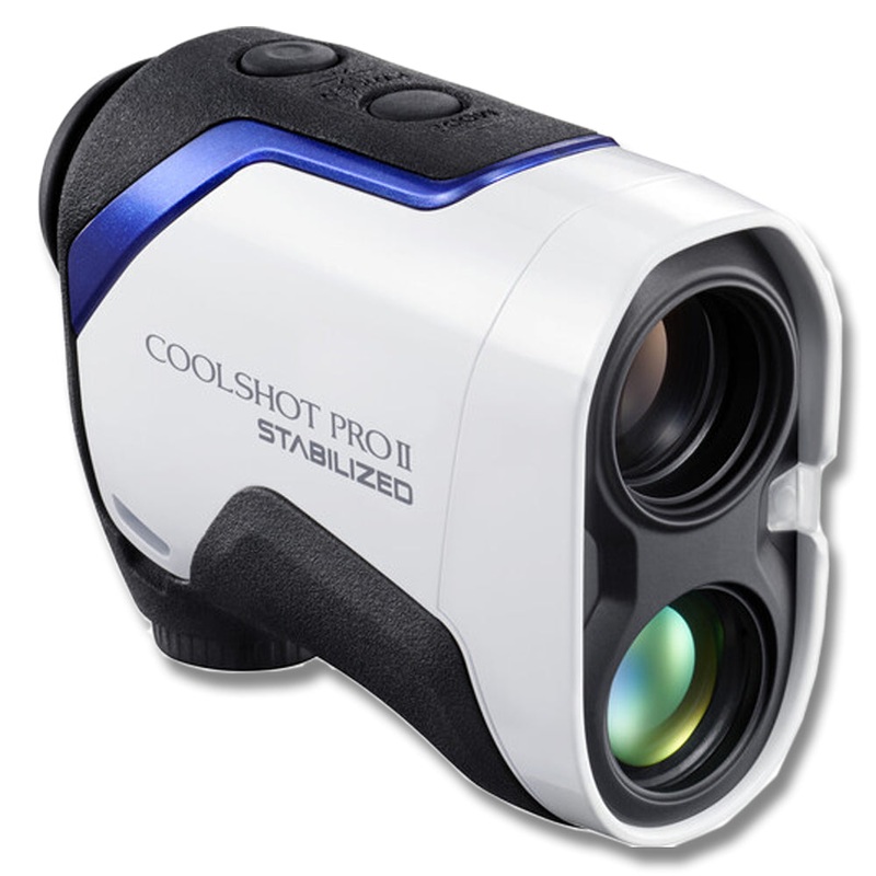 Nikon Coolshot Pro II Stabilized Golf Laser Rangefinder Black/White