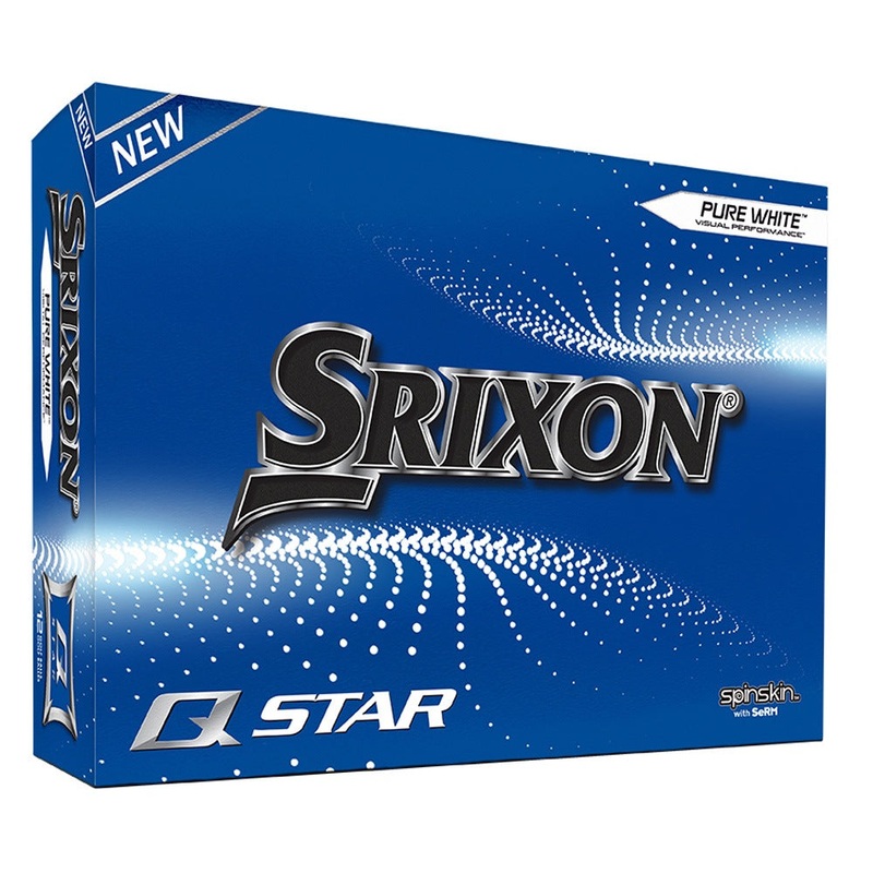 Srixon Q-Star 6 Golf Balls 1 Dozen Pure White