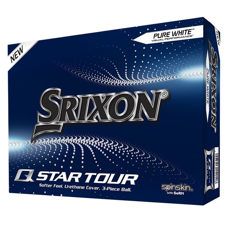 Srixon Q-Star Tour 4 Golf Balls (Prior Generation) 1 Dozen Pure White