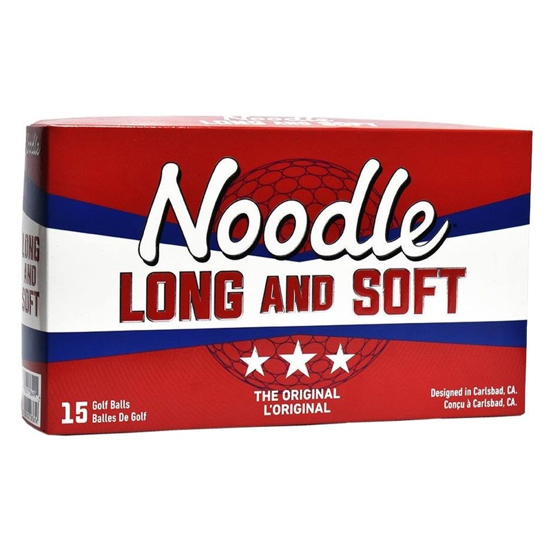 TaylorMade Noodle Long & Soft Golf Balls 15 Balls White