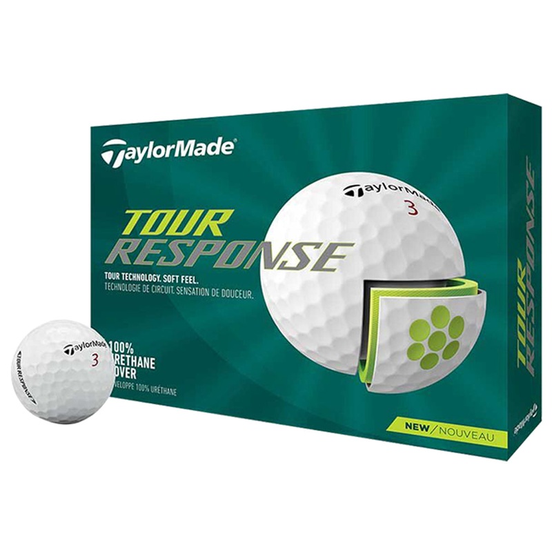TaylorMade Tour Response Golf Balls (Prior Generation) 1 Dozen White
