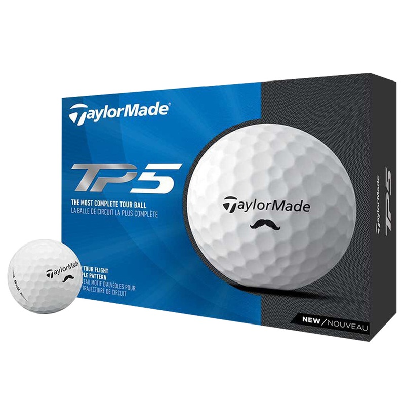 TaylorMade TP5 MY SYMBOL Golf Balls 2022 1 Dozen Mustache