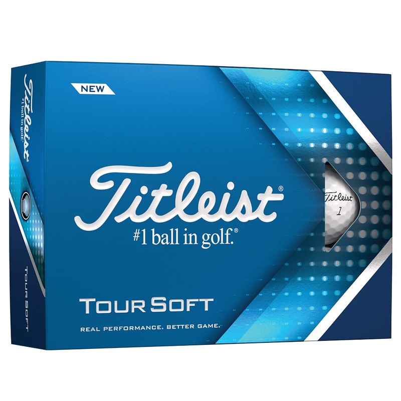 Titleist Tour Soft Golf Balls (Prior Generation) 1 Dozen White