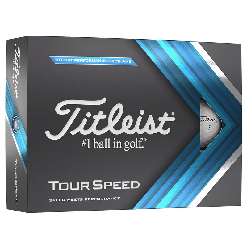 Titleist Tour Speed Golf Balls 2022 1 Dozen White