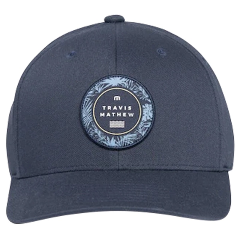 TravisMathew Carbon Mesa Golf Cap 2022 Blue Nights Small/Medium