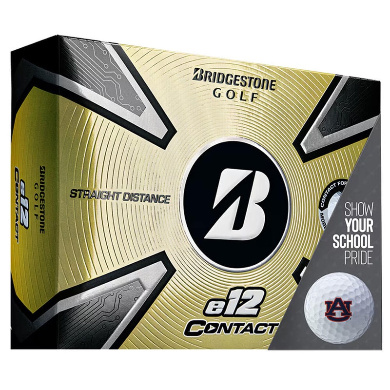 Bridgestone e12 Straight NCAA Special Pack 12 Dozen Golf Balls 12 Dozen Auburn