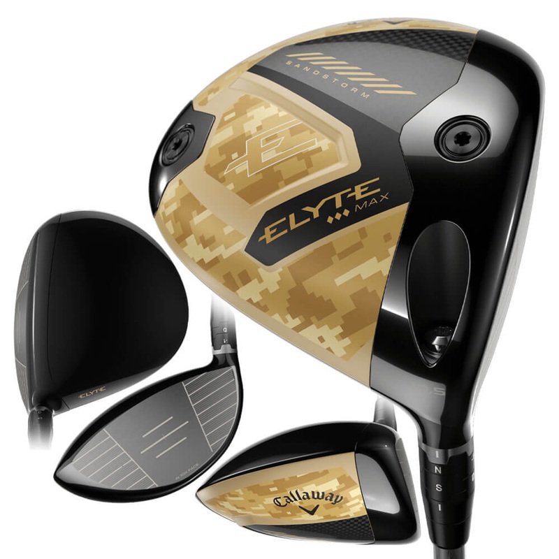 Callaway Elyte Sandstorm Triple Diamond Max Driver 460cc – 25 Men Right – 9 Mitsubishi Tensei Sandstorm AV Series 65 Graphite – Stiff