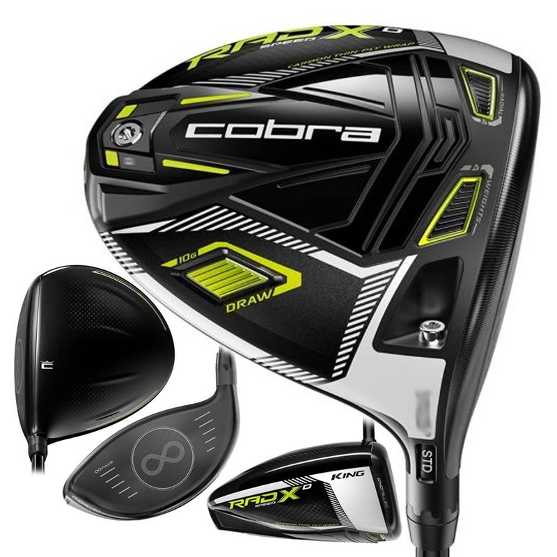 Cobra RADSpeed XD Driver 460cc – 21 Men Right – 10.5 Regular – Fujikura Motore X F3 Graphite