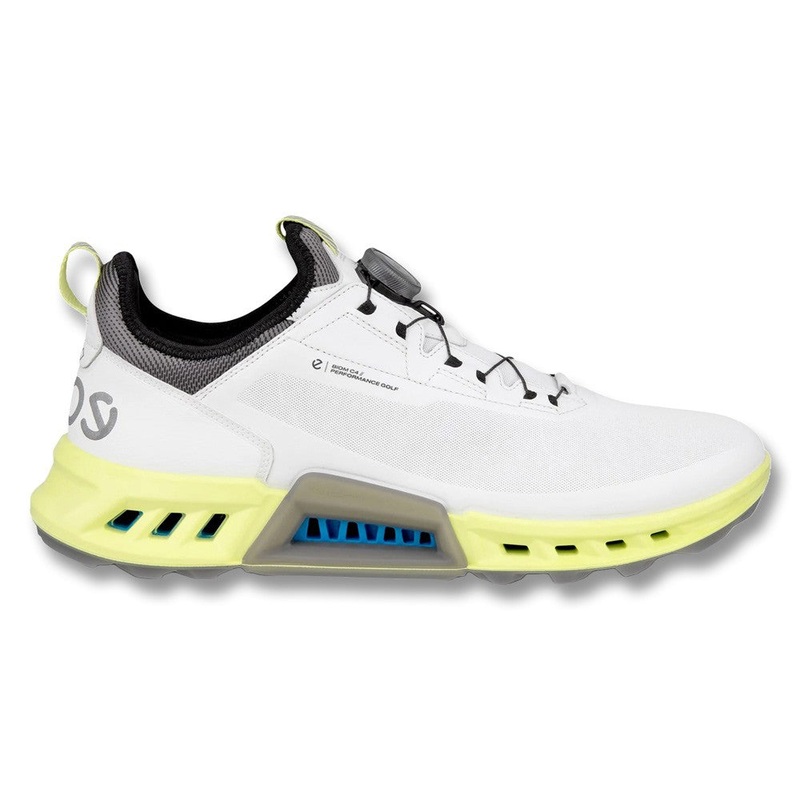 ECCO BIOM C4 BOA GTXS Spikeless Golf Shoes White – 23 Men Medium 41 (US 7/7.5)