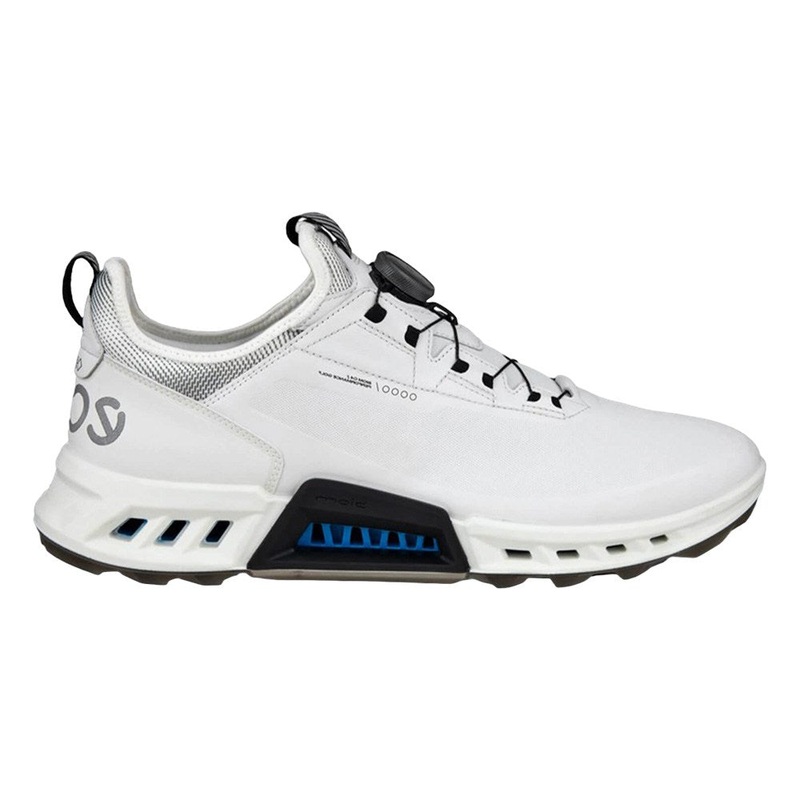 ECCO BIOM C4 BOA GTXS Spikeless Golf Shoes White/Black – 23 Men Medium 41 (US 7/7.5)