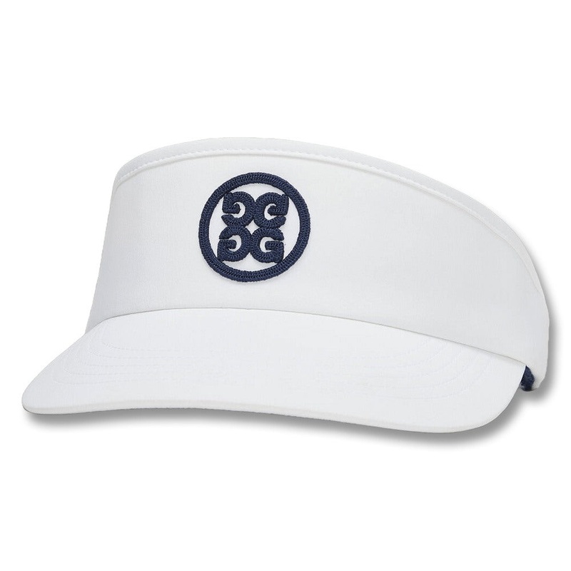 Gfore Chainstitch Circle G’s Golf Visor Snow/Twilight – SP25 Men One Size Fits All
