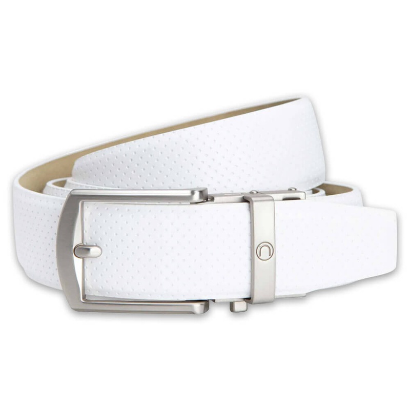 Nexbelt Birdie Golf Belt White – 23 Men Cut to Fit up to 45