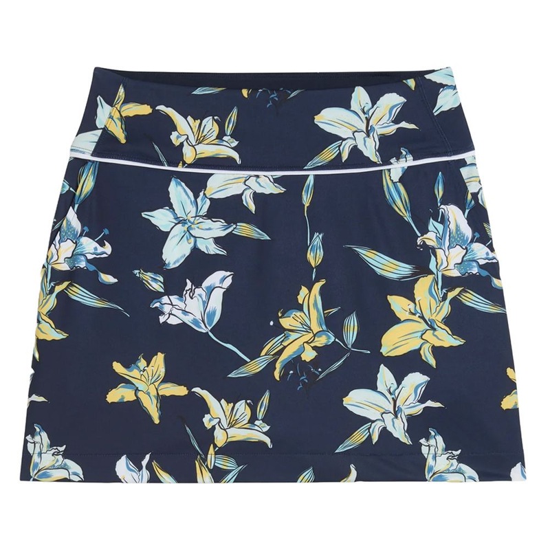 PUMA Blake Knit Lily Floral Golf Skirt Deep Navy – SS25 Women X-Small