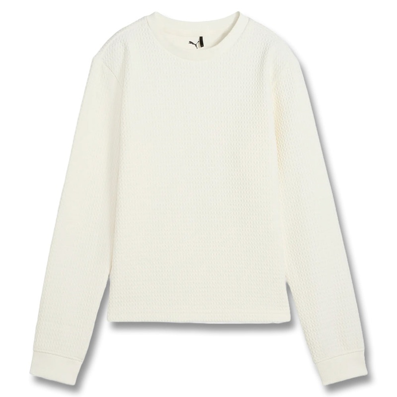 PUMA Boulder Crew Golf Sweater Warm White – SS25 Women X-Small