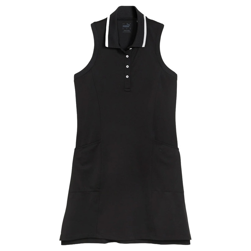 PUMA Everyday Pique Golf Dress Puma Black – SS25 Women X-Small