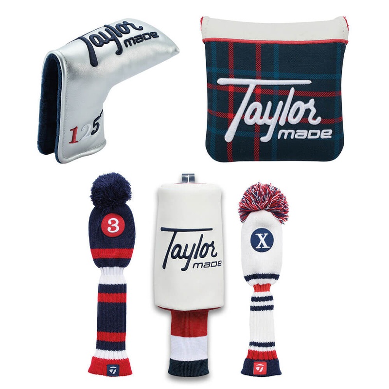 TaylorMade Heritage Headcover – 25 Driver White