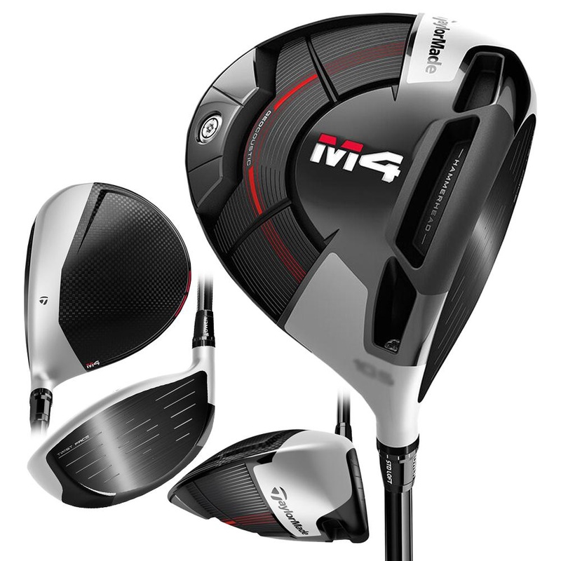 TaylorMade M4 Driver 460cc – 21 Men Right – 9.5 Regular – Fujikura Atmos Red 5 Graphite
