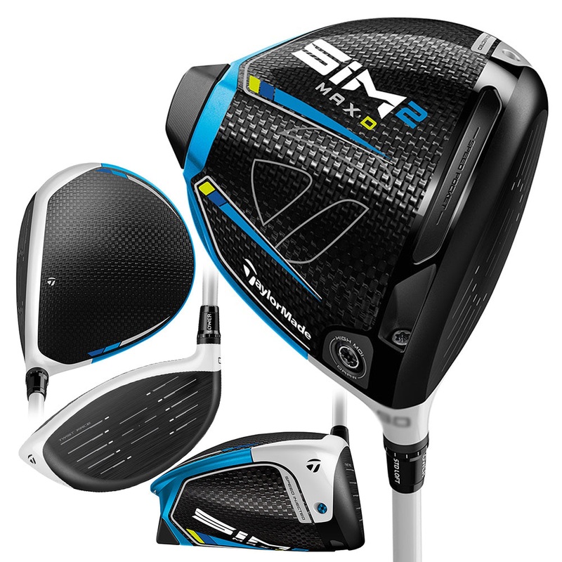 TaylorMade SIM2 Max D Driver 460cc – 21 Men Right – 9 Regular – Fujikura Air Speeder 45 Graphite