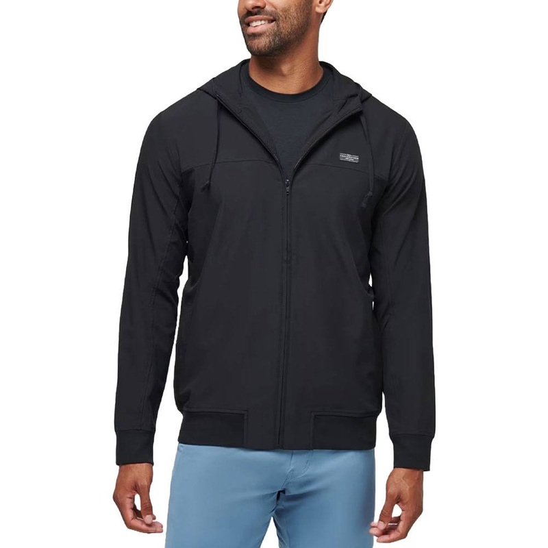 TravisMathew Wanderlust Hoodie Golf Jacket Black – FW24 Men Small