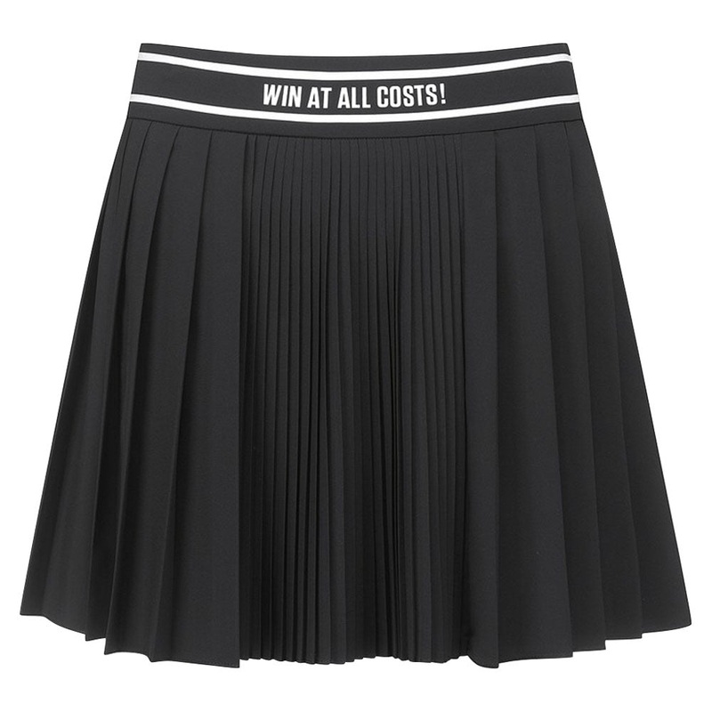 WAAC Accordion Pleated Golf Skort Black – SS23 Women X-Small
