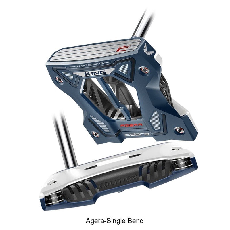 Cobra King Limited Edition 3D Volition Putter – 22 Right Agera-Single Bend 34