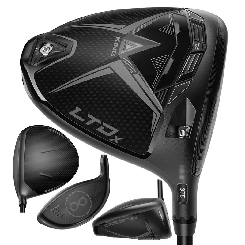 Cobra LTDx Black Limited Edition Driver 460cc 2022 Right – 9 Stiff – UST LINQ White 60 Graphite