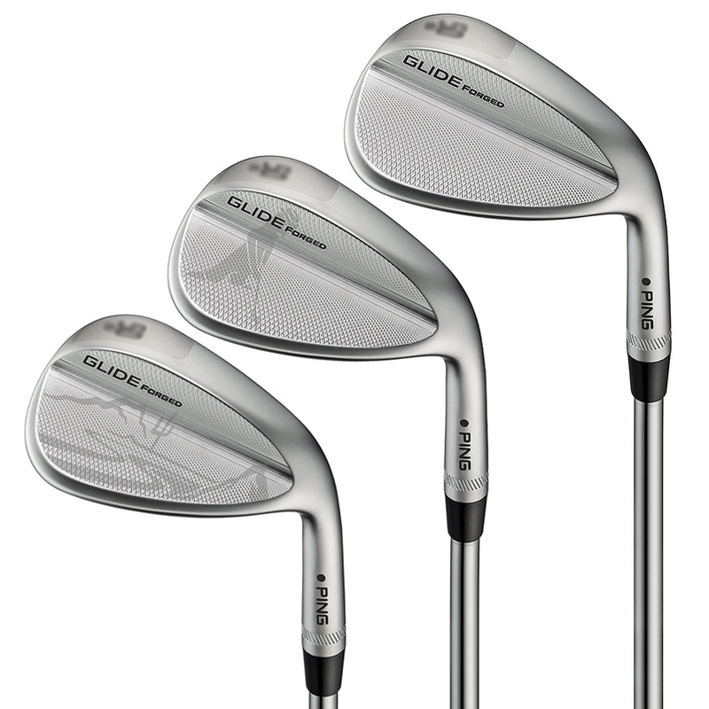 PING Tour Launch Glide Forged Wedge – 18 Men Right – Mr. Ping 58 – 8 True Temper Dynamic Gold Steel – S300