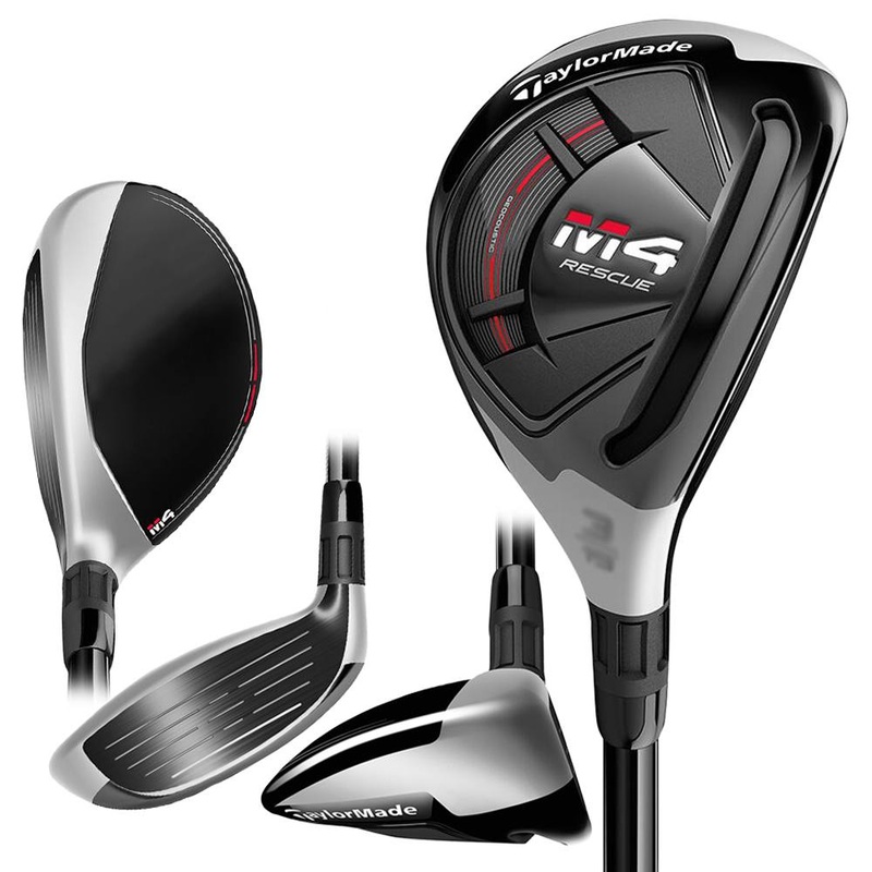 TaylorMade M4 Hybrid – 21 Men Right – 3 – 19 Fujikura Atmos Red 5 Graphite – Senior