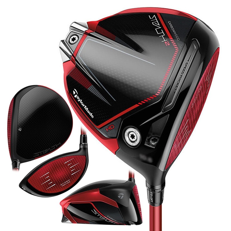 TaylorMade Stealth 2 HD Driver 460cc – 23 Men Right – 9 Fujikura Speeder NX Red 50 Graphite – Regular