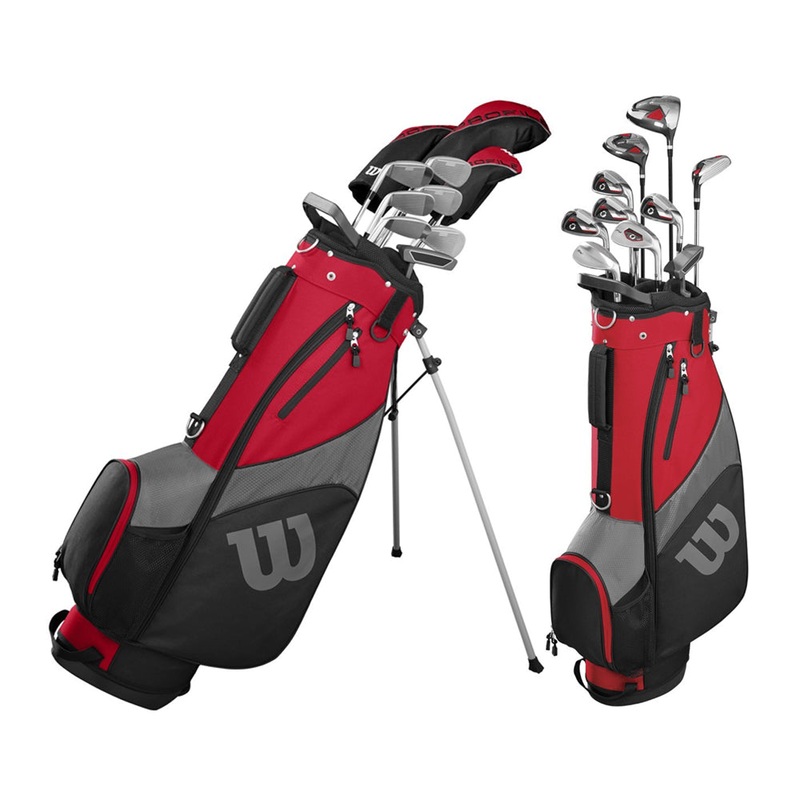 Wilson Profile SGI Full Set – 19 Men Right 10 Clubs + 1 Stand Bag Standard