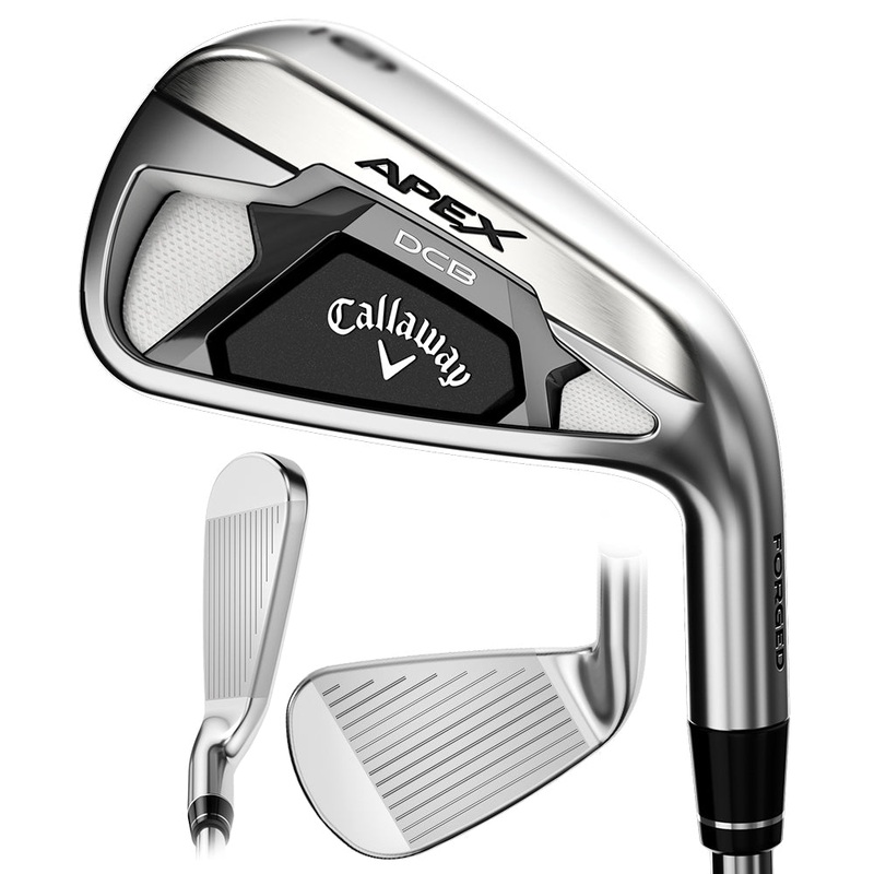 Callaway Apex DCB 21 Iron Set 2021 Right – 6-PW True Temper Elevate ETS 85 Steel – Regular