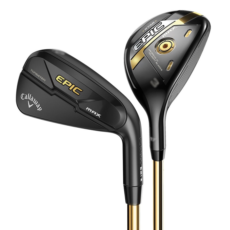 Callaway Epic Max Star Hybrid Iron Set 2021 Right – 4-5H, 6-PW Hybrids (Graphite) / Irons (Graphite) – Senior